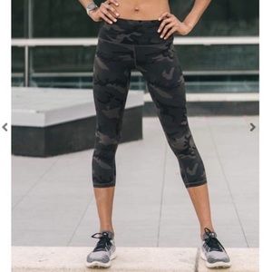 Zyia Active | Forest Camouflage Luxe High Rise Leggings
